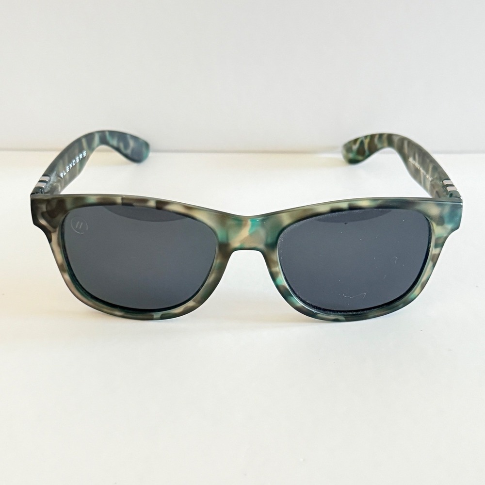 Blenders Sunglasses Jaguar Ridge Green Tortoise Polarized Square Eyewear